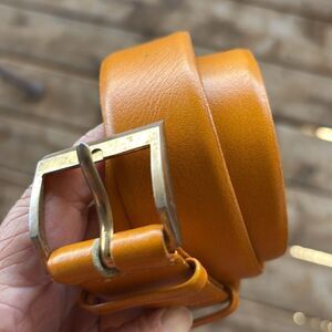 Vintage Harness House Leather Belt - 32